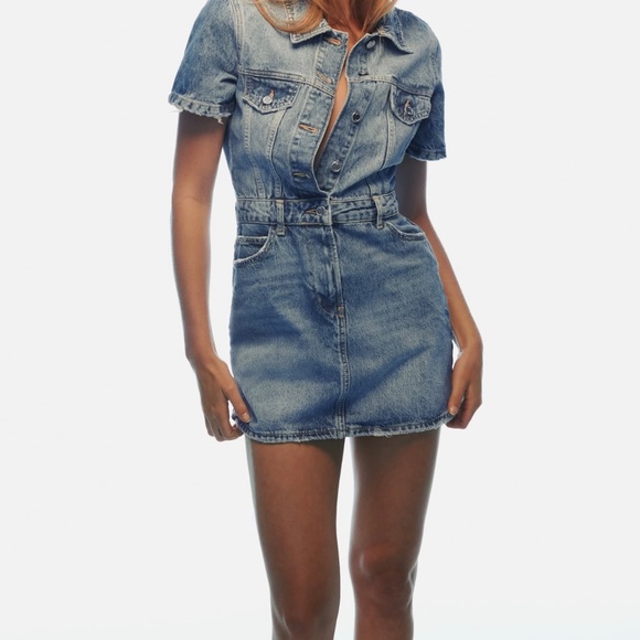 DENIM Z1975 SHIRT DRESS - Picture 6 of 6